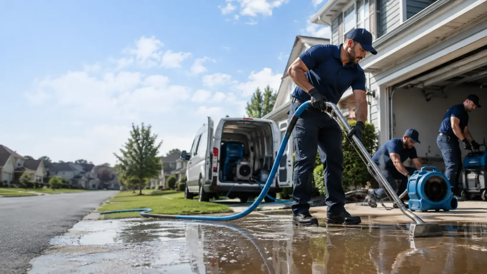Flood Damage Restoration in Rome City, IN